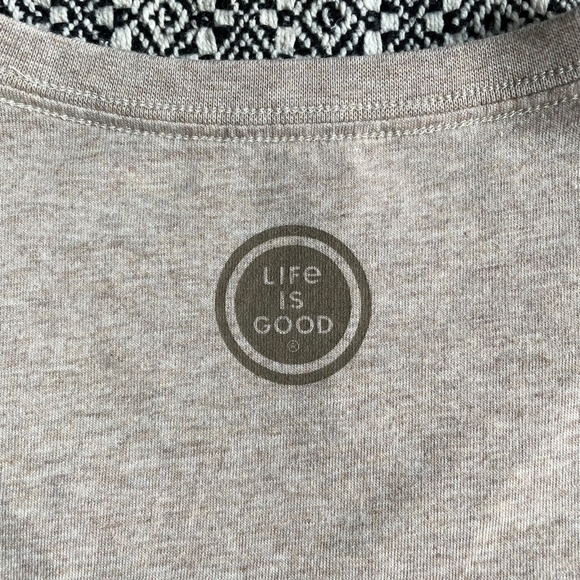 Life Is Good Pumpkin Spice Long Sleeve Tee - Picture 6 of 7